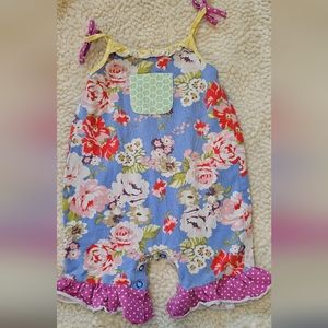 Matilda jane baby girl romper 12/18mos